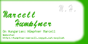 marcell humpfner business card